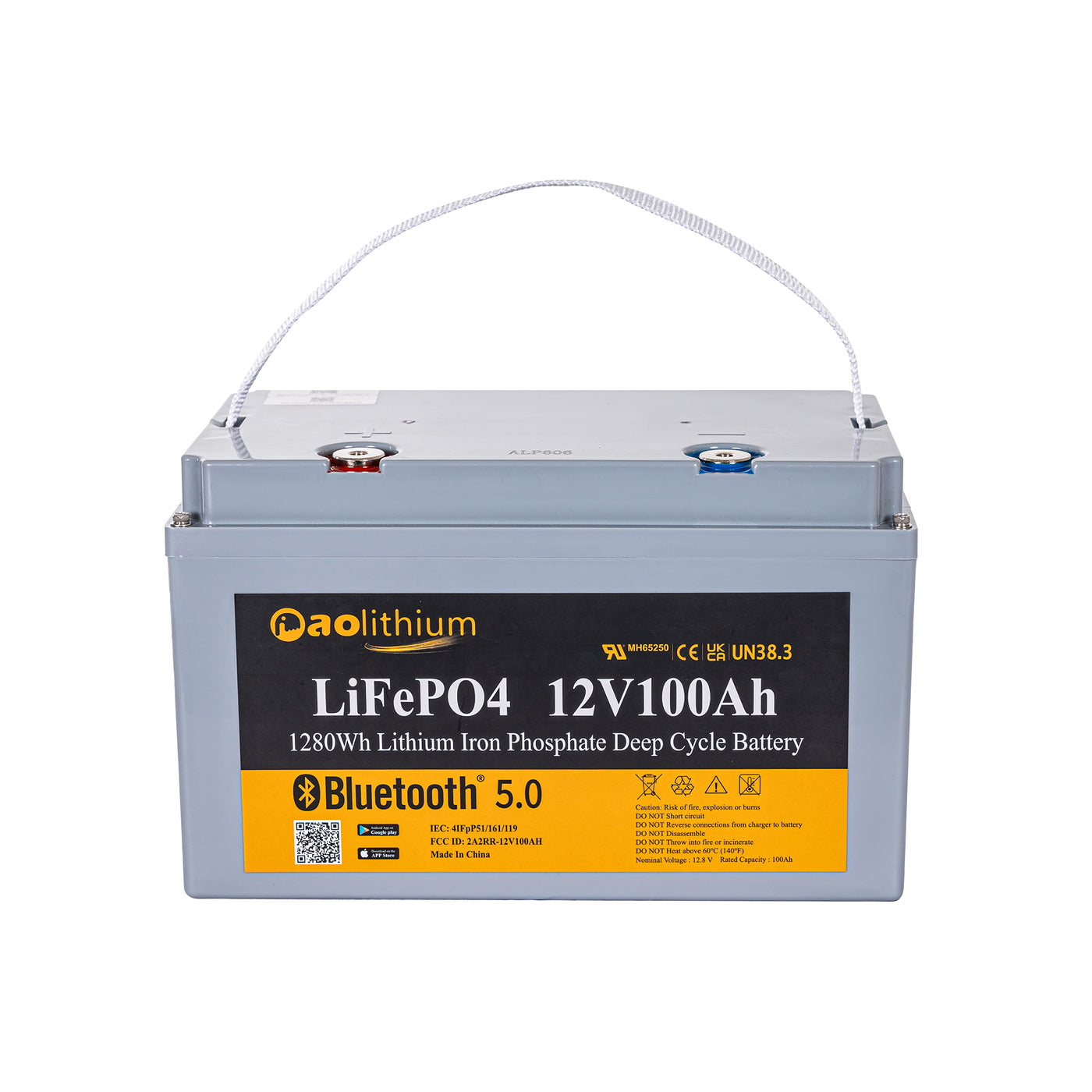 Aolithium Batterie LiFePO4 12V 100Ah