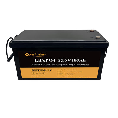 Aolithium Batterie au lithium LiFePO4 24V 100AH