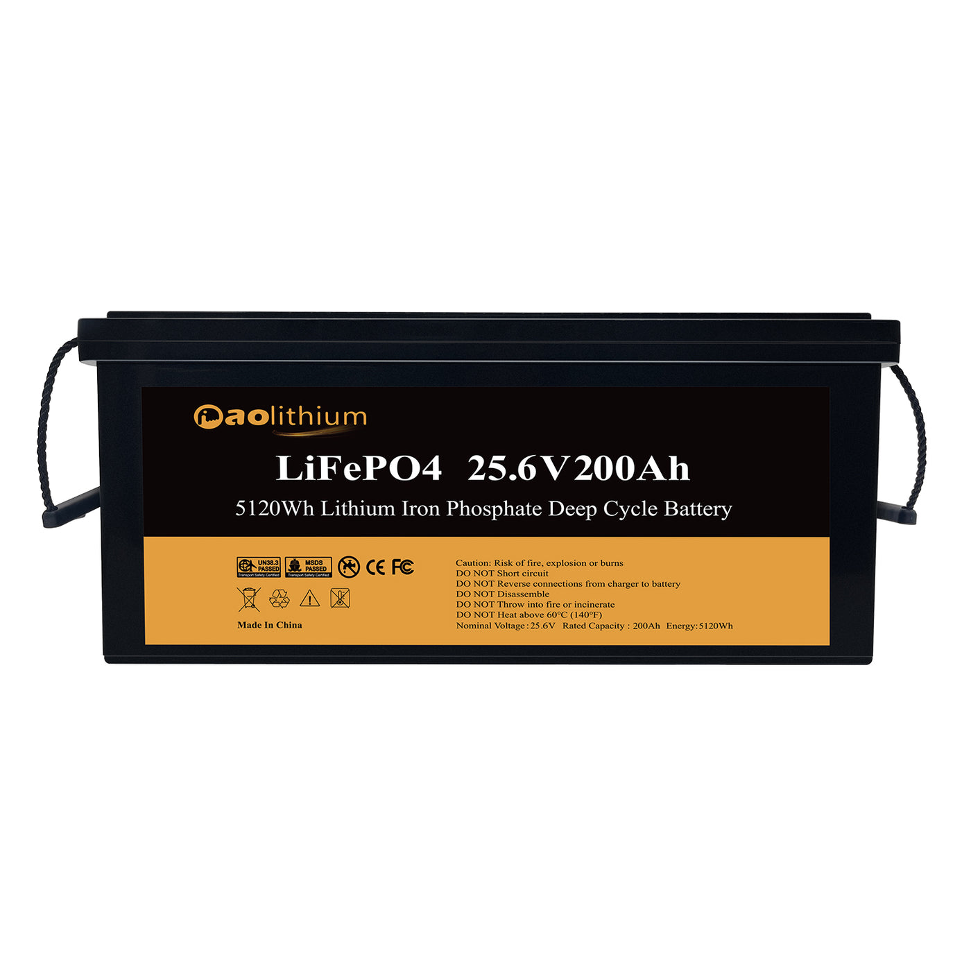 Aolithium Batterie au lithium LiFePO4 24V 200AH