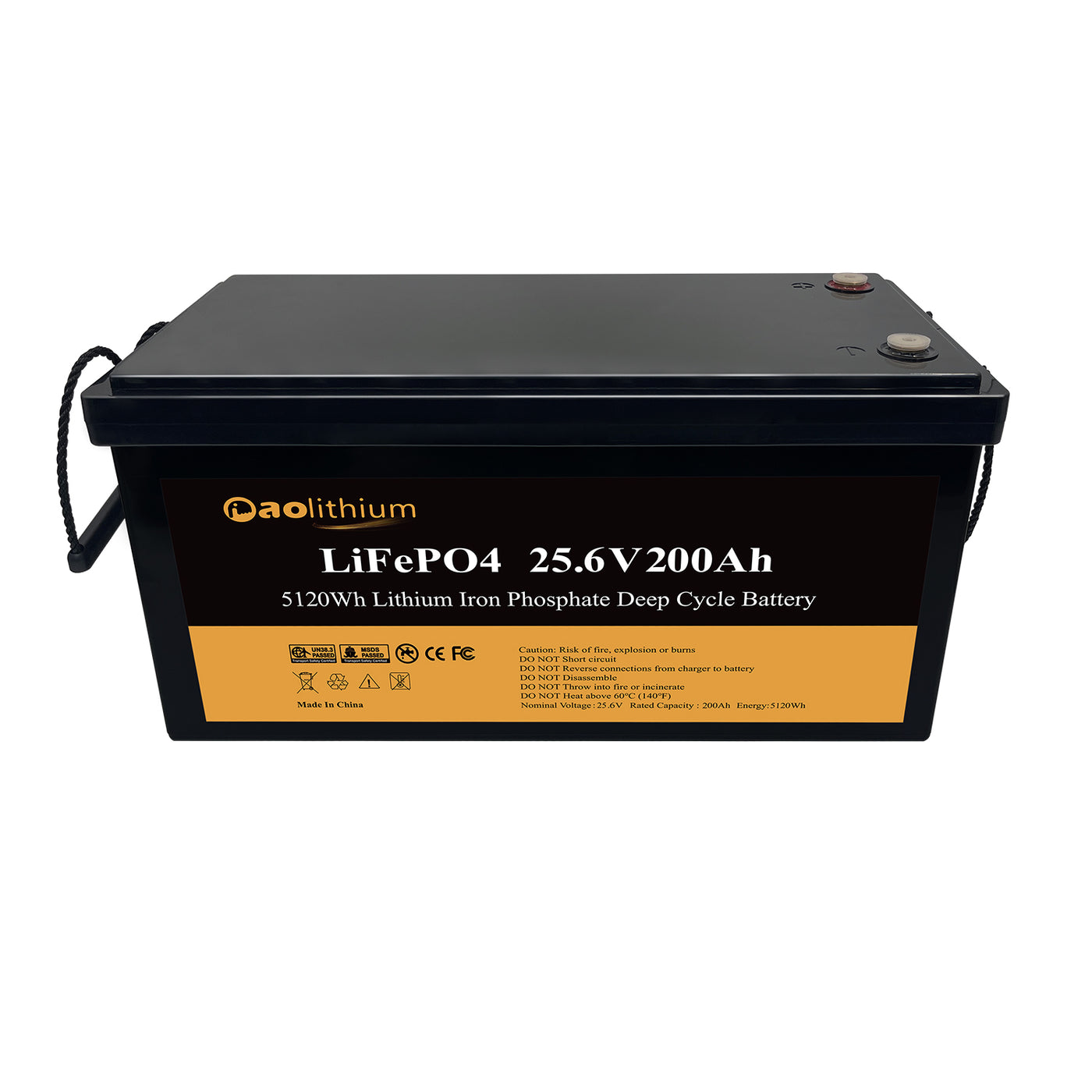 Aolithium Batterie au lithium LiFePO4 24V 200AH